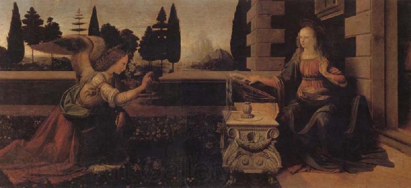 LEONARDO da Vinci The Annunciation